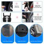 Front Rear Splash Guards Mud Flaps for 2006-2011 Honda Civic Sedan (4Pcs)