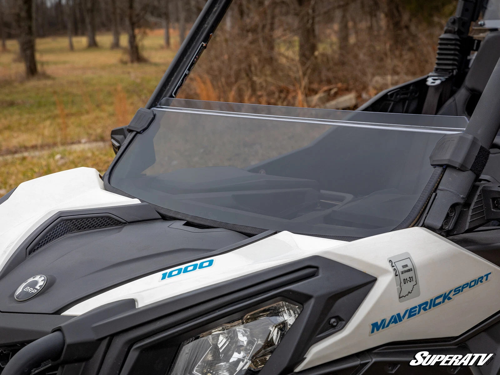 Dark Tint Half Windshield for Can-Am Maverick Sport (2019–2023)