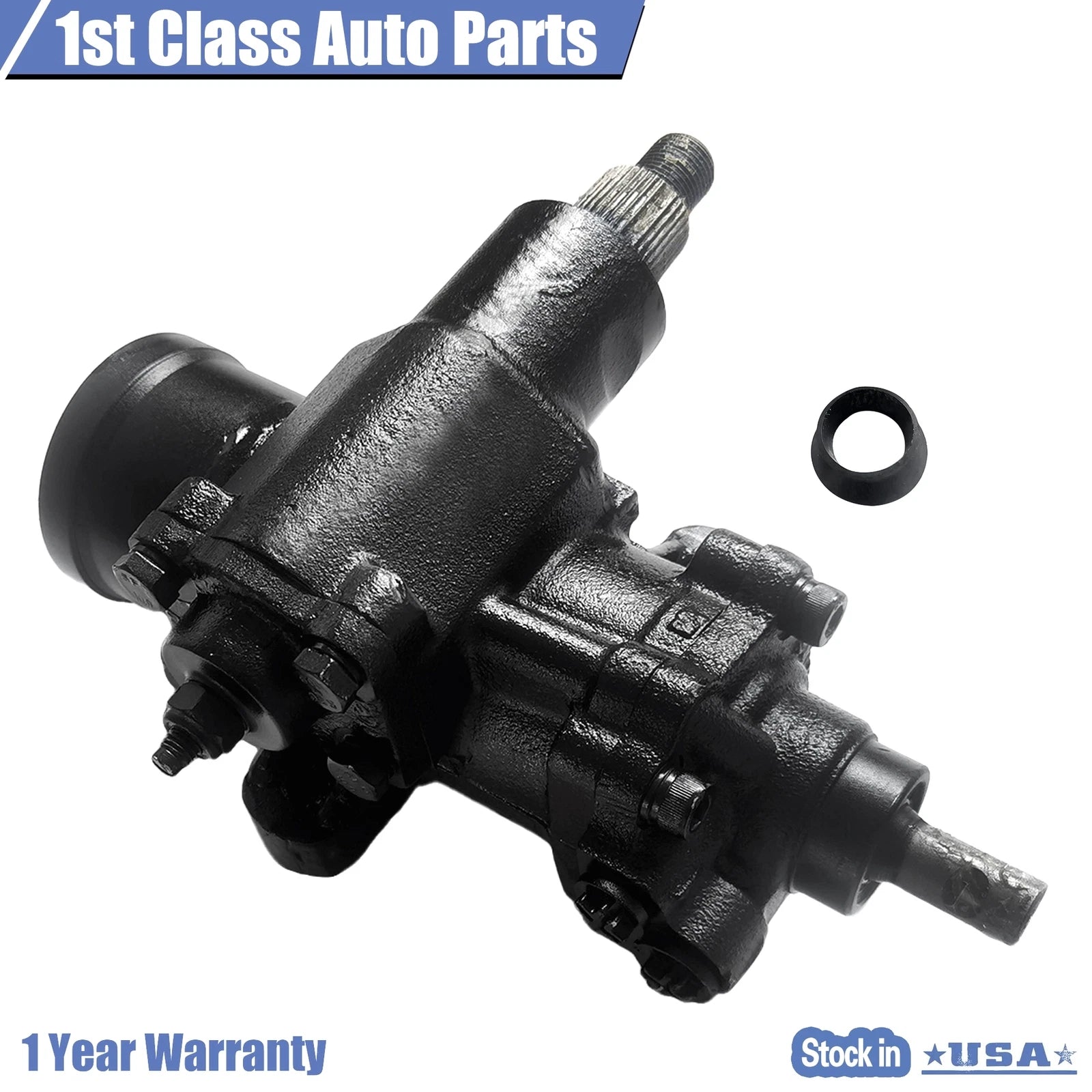 Power Steering Gear Box for Ford E-150 E-250 E-350 E-450 Super Duty (2008–2018) 27-7632