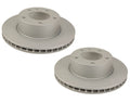 Set of 2 Front Vented Disc Brake Rotors for BMW 535i 633CSi 635CSi