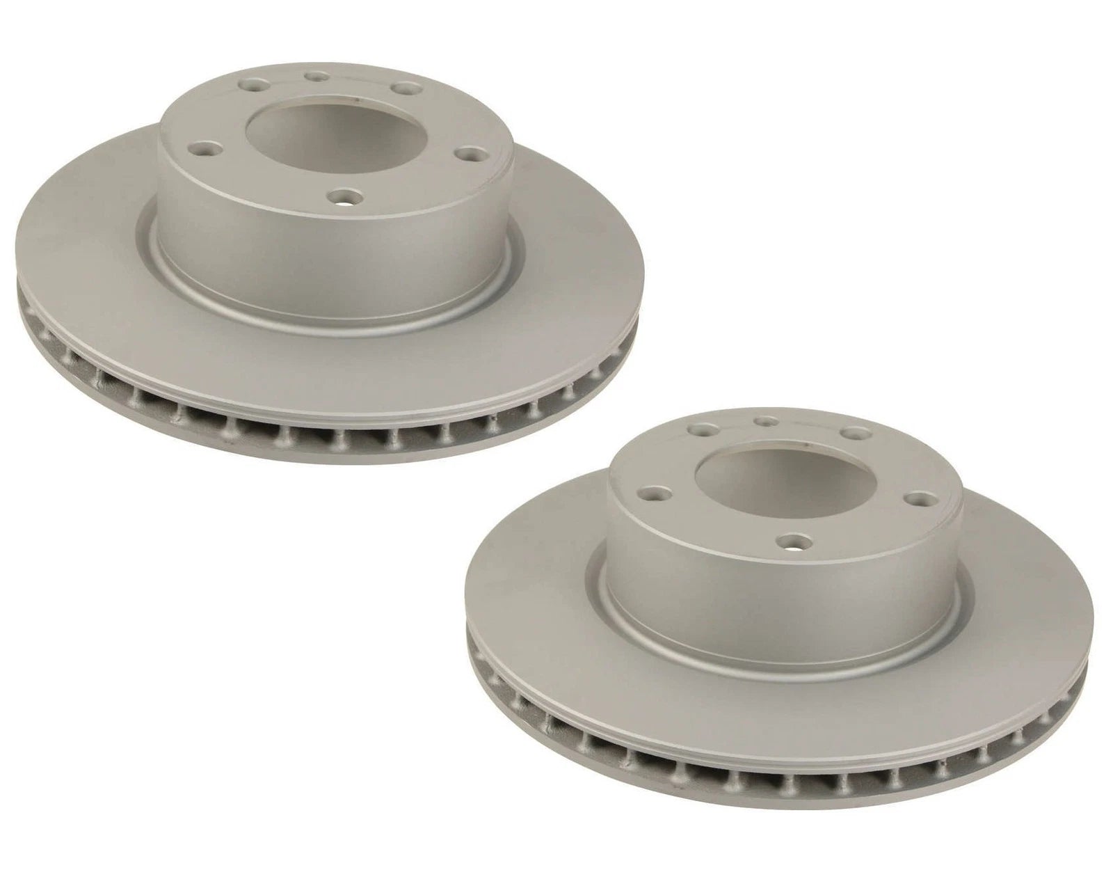 Set of 2 Front Vented Disc Brake Rotors for BMW 535i 633CSi 635CSi