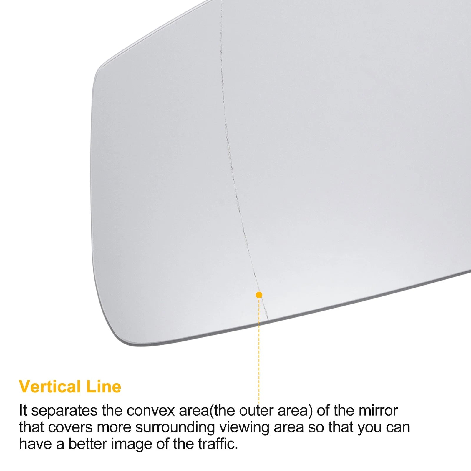 Left Side Heated Mirror Glass for BMW 1 Series F20 F21 (2011–2019)