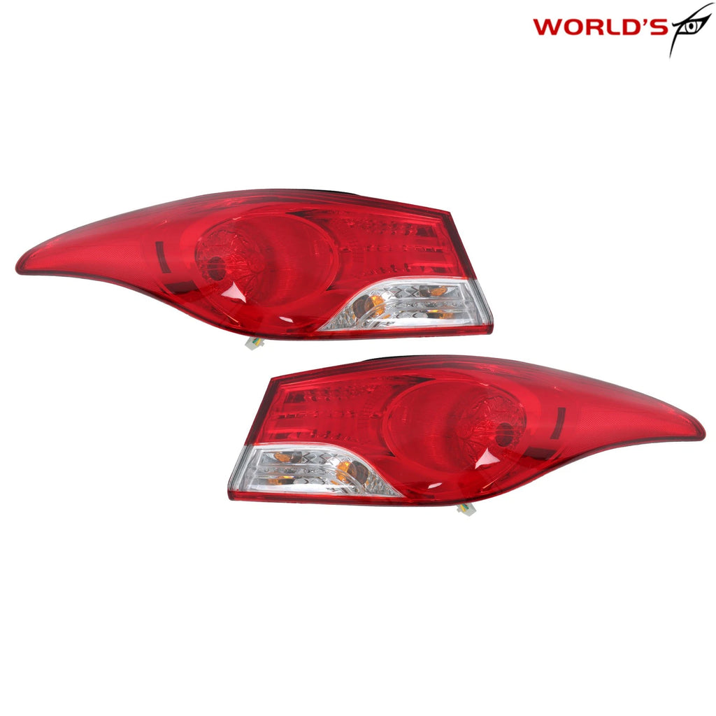 2X Tail Lights for Hyundai Elantra (2011–2013) Halogen Type