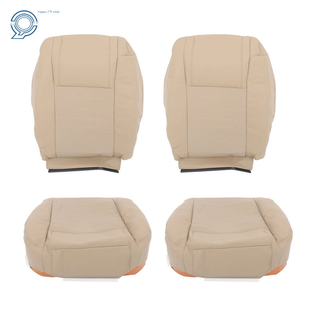 Beige Leather Seat Covers for Ford Mustang GT (2005–2009)