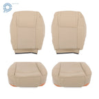 Beige Leather Seat Covers for Ford Mustang GT (2005–2009)