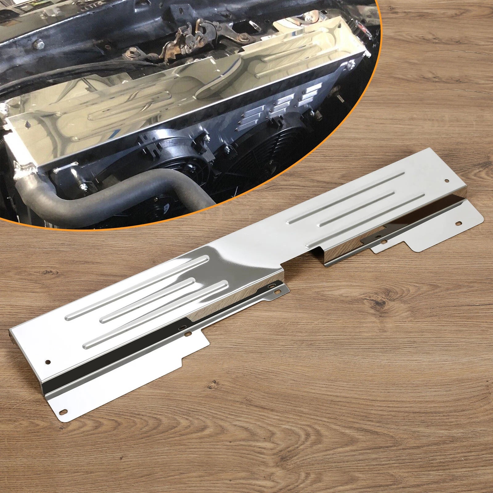 Radiator Support for GMC Regal Monte Carlo (1978–1988) Stainless Steel