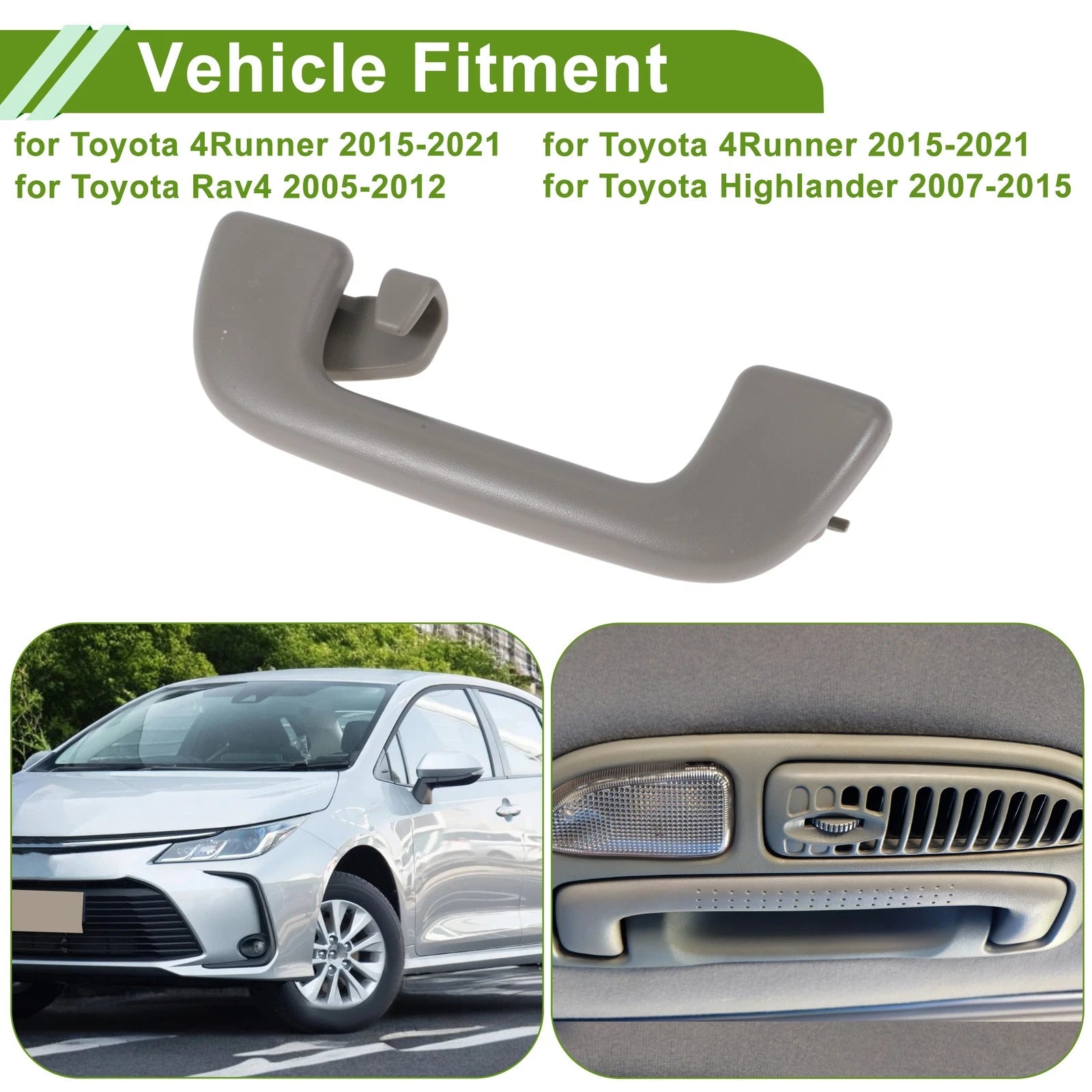 1 Pc A Pillar Grab Handle for Toyota Corolla (2009–2013) ABS
