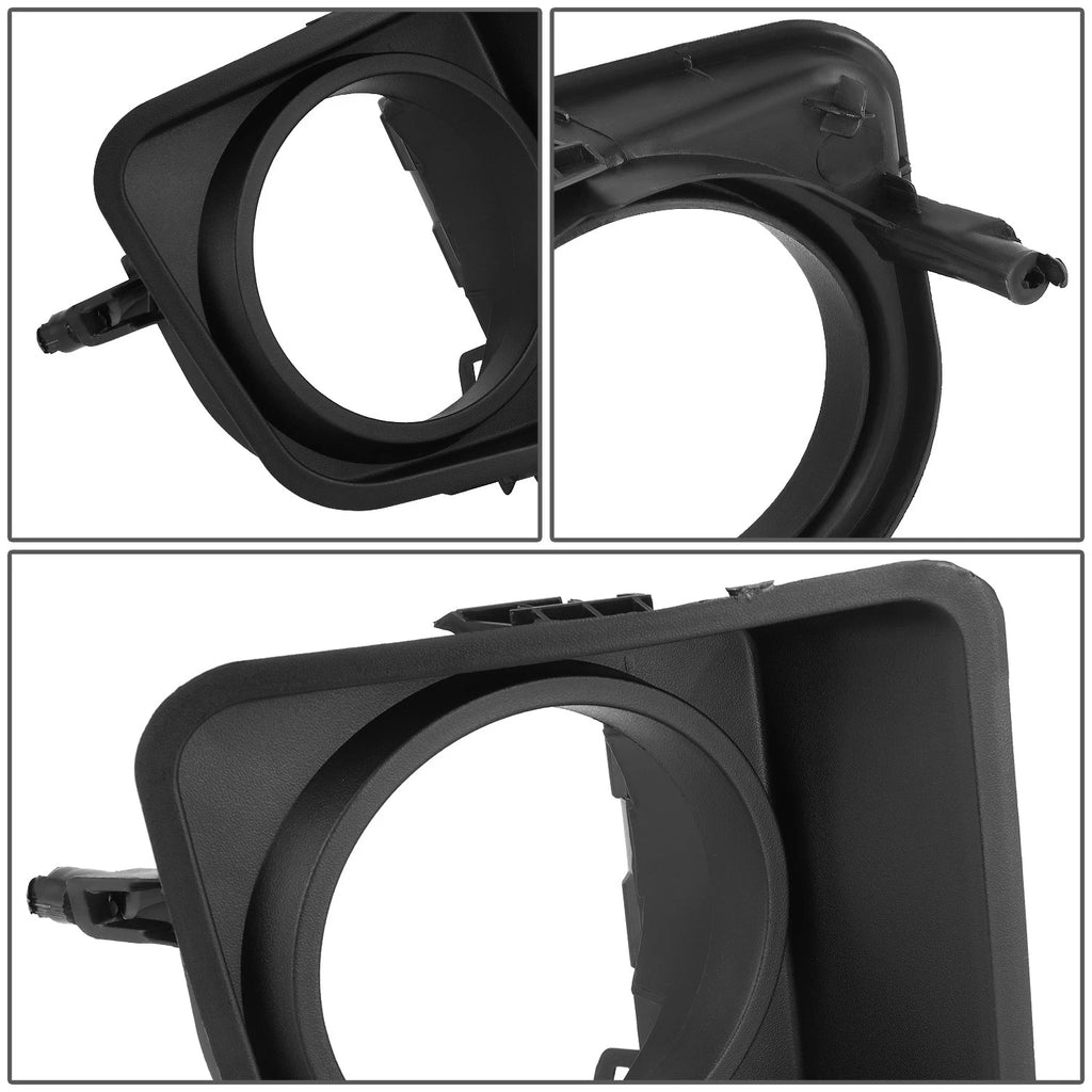 Fog Light Bezel for Toyota Tundra (2014–2021) Right Side, Black