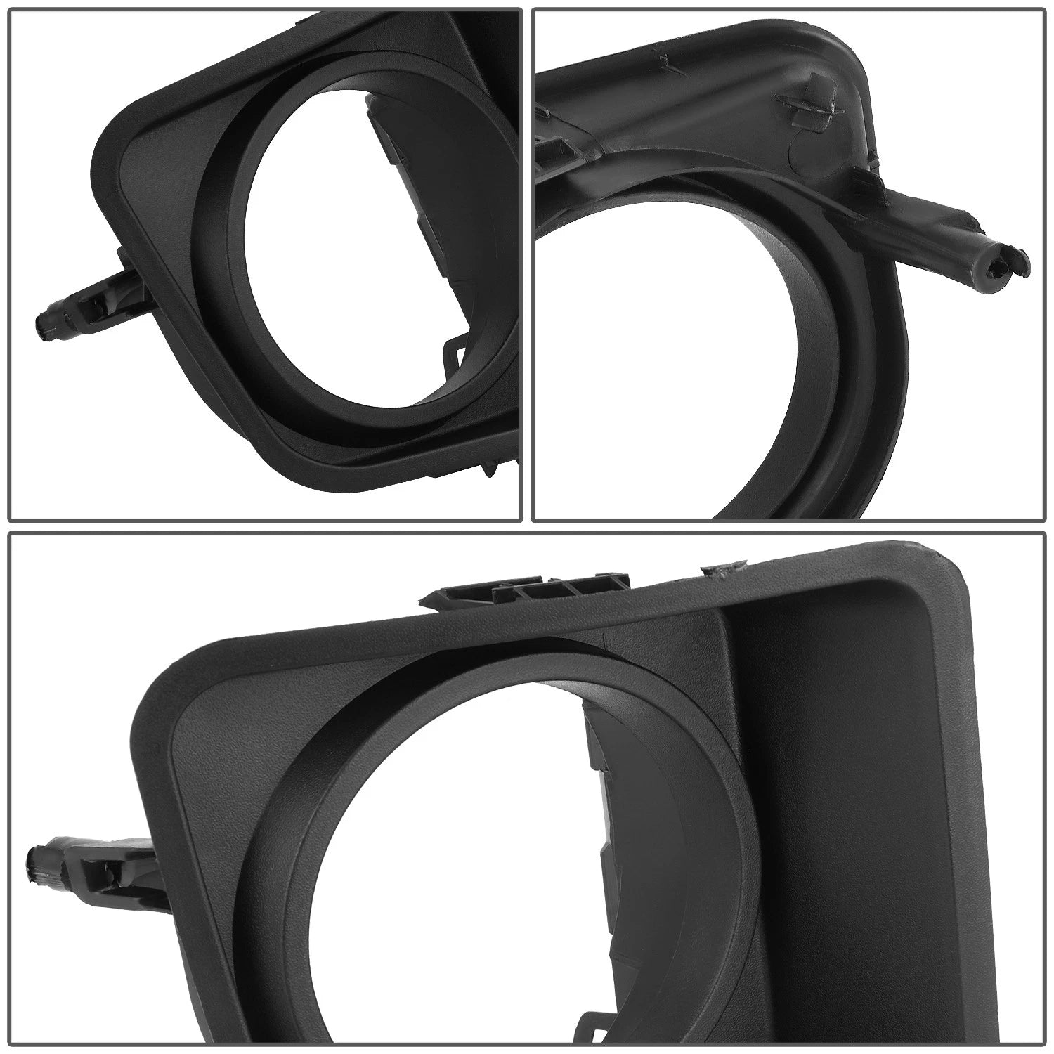 Fog Light Bezel for Toyota Tundra (2014–2021) Right Side, Black