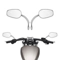 8mm Rearview Side Mirrors for Harley Touring Electra Road Glide Sportster Dyna