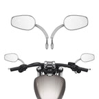8mm Rearview Side Mirrors for Harley Touring Electra Road Glide Sportster Dyna