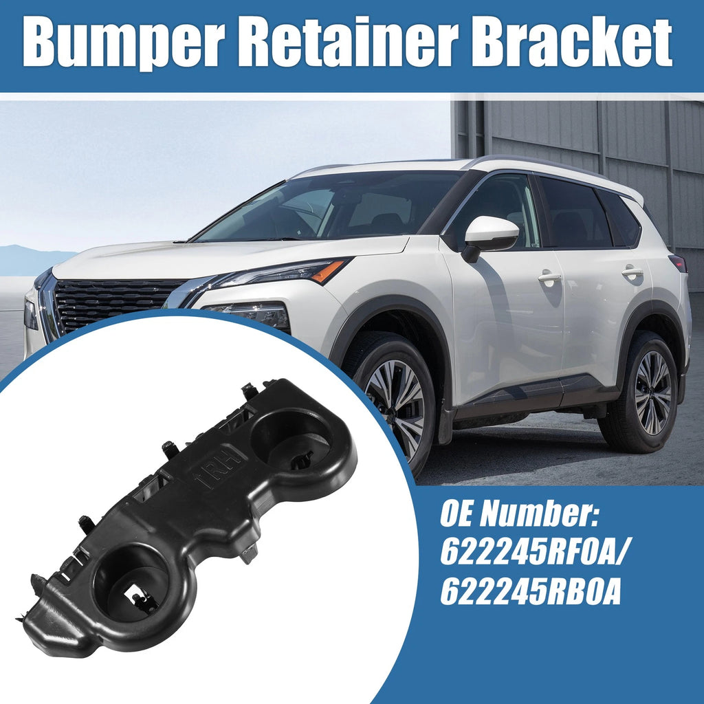 Right Passenger Side Bumper Bracket No. 622245RB0A for Nissan Kicks (2017–2020)