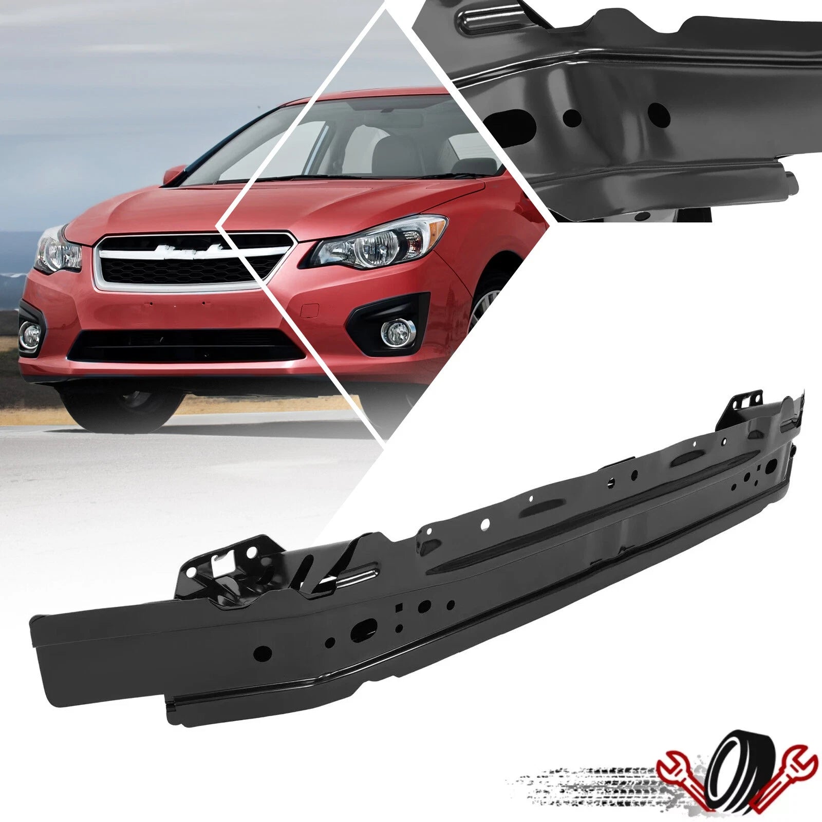 Front Bumper Reinforcement Impact Bar for Subaru Impreza (2012–2013)