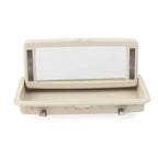 Vanity Mirror with Light for Jaguar XJ (2010-2019) - Rear Row, Creamy White