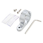 1 1/4" Chrome Universal Handlebar Mounts Clamp for Harley Suzuki