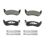 Rear Disc Brake Rotors & Ceramic Pads for Ford Ranger (2010–2011)