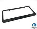 License Plate Frame Premium Matte Black for Dodge Charger Challenger (2006–2023)