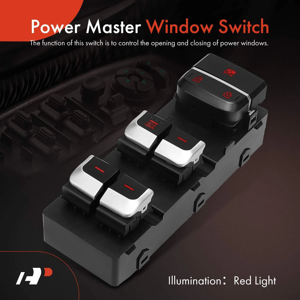 Front Left Power Window Switch for Kia Optima (2016-2018)