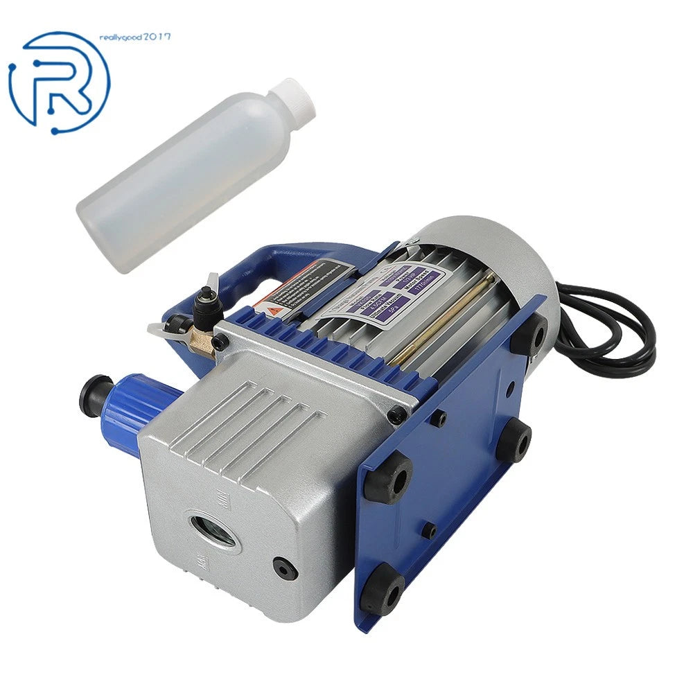 Rotary Vane Air Vacuum Pump 110V 1/3 HP 4.5 CFM for Automotive