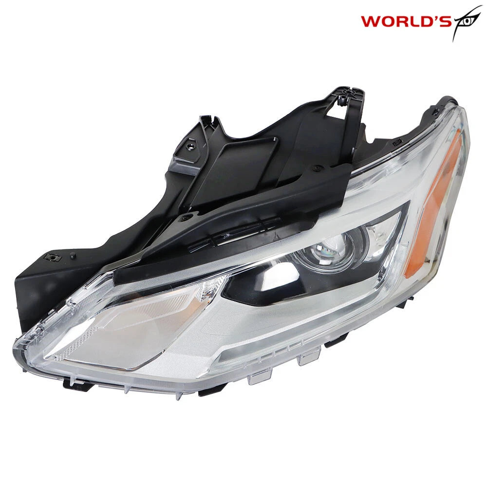 Left Headlamp for Chevy Traverse (2018–2020) HID LED DRL Chrome