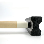 3 in 1 Pool Cue Tip Tool with Dual Curve Tips - Stainless Steel & Plastic