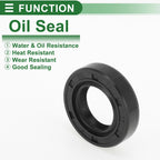 Set of 5 Oil Seal Rotary Shaft Seal NBR Rubber 17x30x7mm