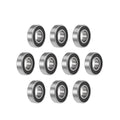 Set of 10 6002-2RS Ball Bearings for Various Models (15x32x9mm)