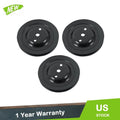 Set of 3 Spindle Pulleys for John Deere 54 Inch Deck (190C D170 G110 LA150 LA175)
