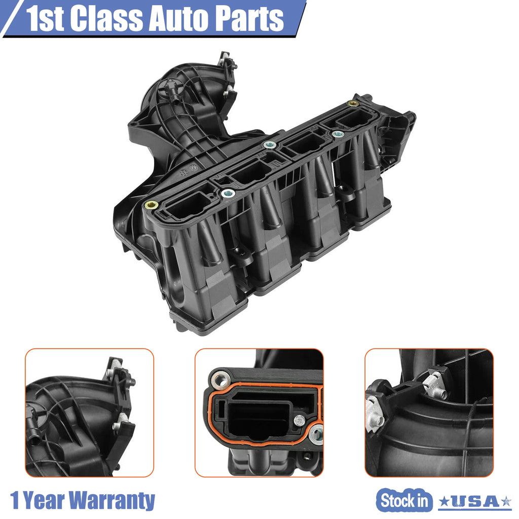 Intake Manifold w/o Flow Valve 4593915AB for Chrysler Dodge Jeep 2009–2017 2.4L 2.0L