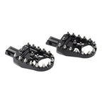 Rear Black FootPeg Passenger Pedal for Harley FXBB FXLR FXLRS FXLRST FXST FLSB (2018–2023)
