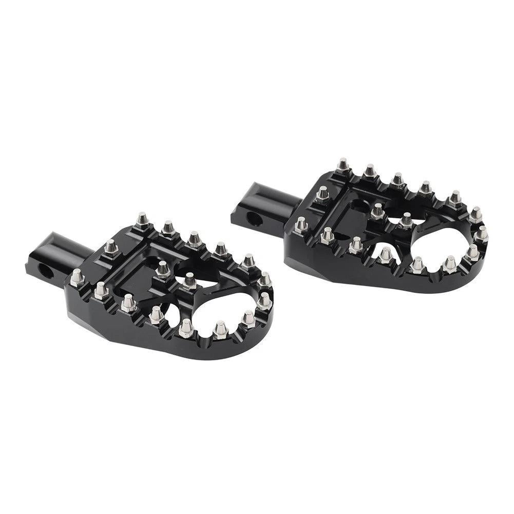 Rear Black FootPeg Passenger Pedal for Harley FXBB FXLR FXLRS FXLRST FXST FLSB (2018–2023)