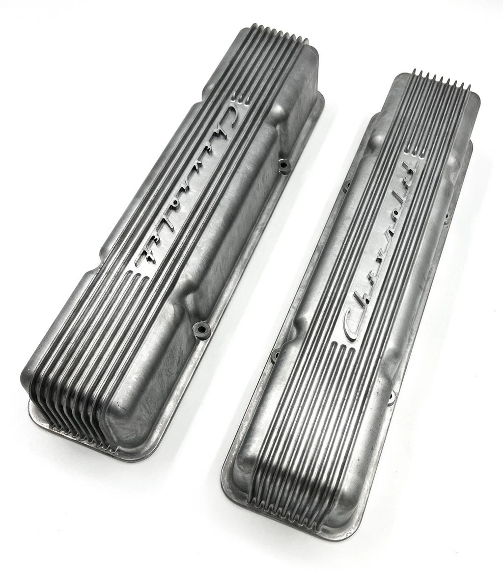 Valve Covers Aluminum Finned Replacement for Chevrolet Small Block 350 (1960–1979)