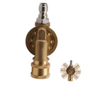 1/4" Pressure Washer Pivoting Adapter Coupler Quick Connect Brass (240°)