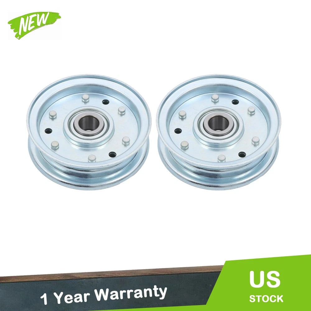 2 Pack Idler Flat Pulley for King Kutter RFM Series (YYYY–YYYY)