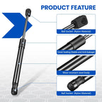 Universal 12-Inch Gas Lift Struts for Tonneau Cover and Toolbox (2-Pack)