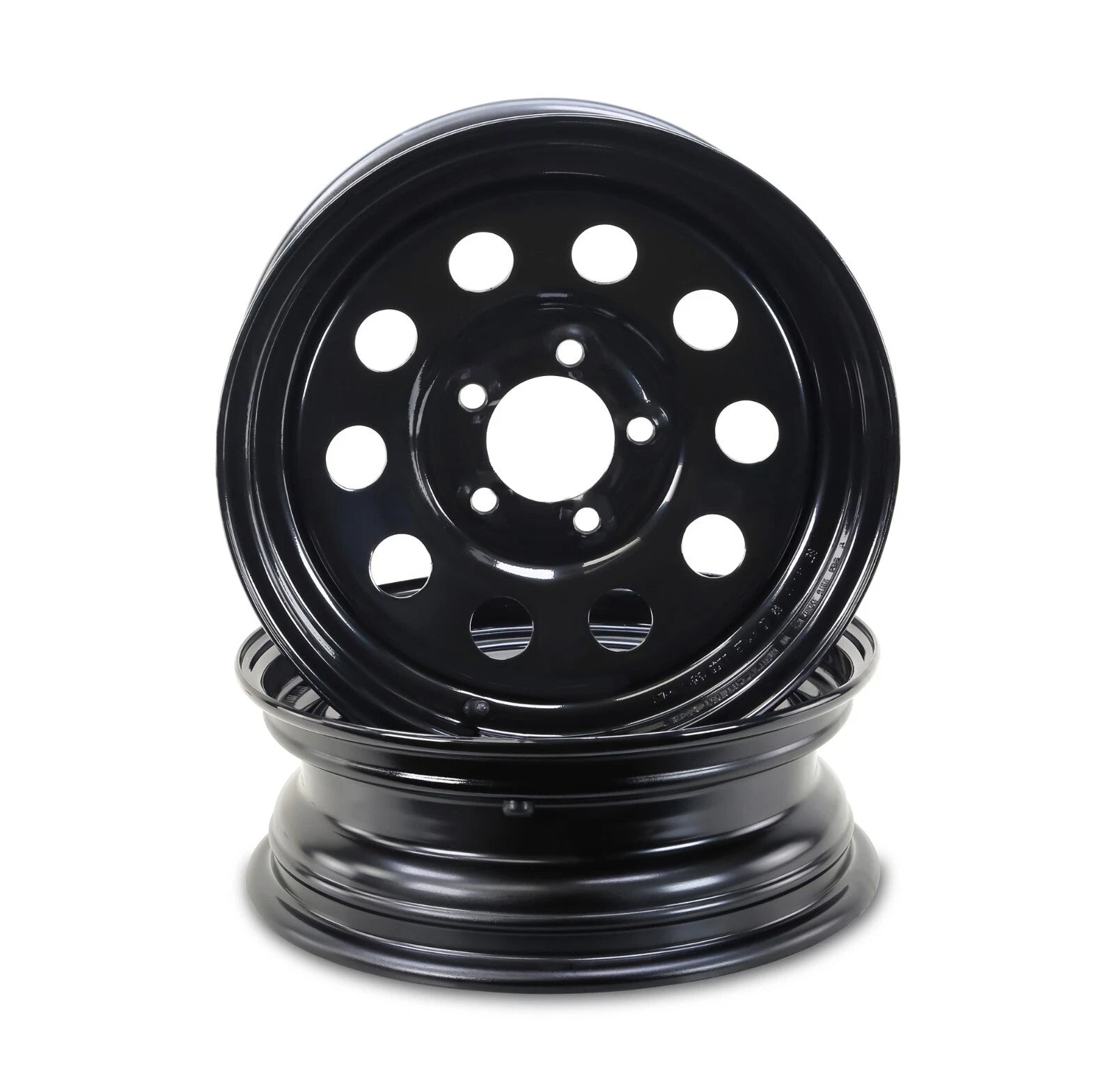 Set of 2 Trailer Wheels for Libra (15 x 5, 5 Lug, 4.5" Bolt Pattern)