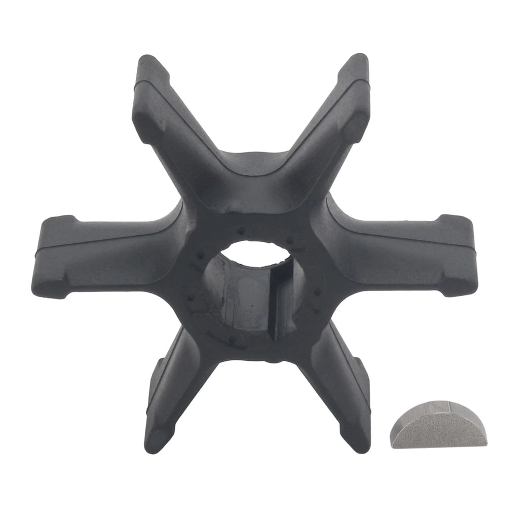 Water Pump Impeller & Key for Yamaha (6F5-44352-01, 676-44352-00, 18-3088)