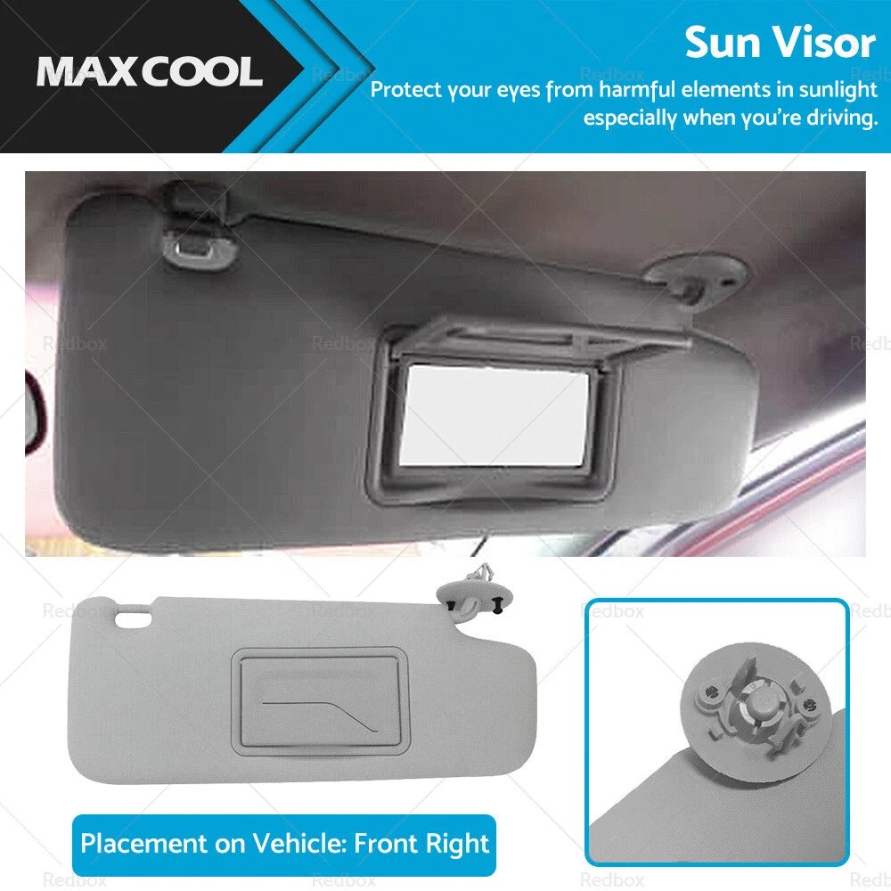 Sun Visor Right Side for Holden Barina TM (2011–2018) 95327507