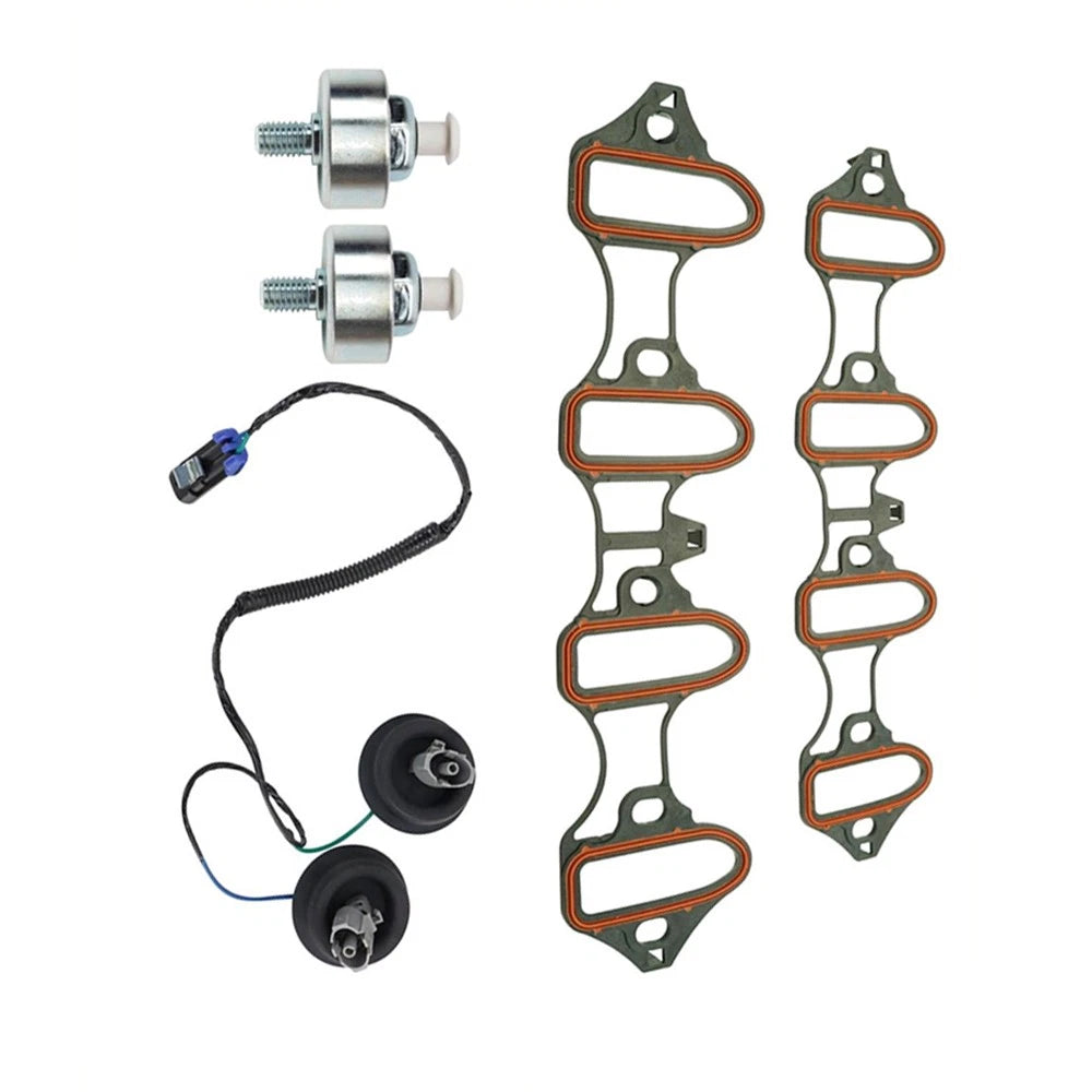4pc Knock Sensor Intake Manifold Gasket Kit for Silverado Sierra