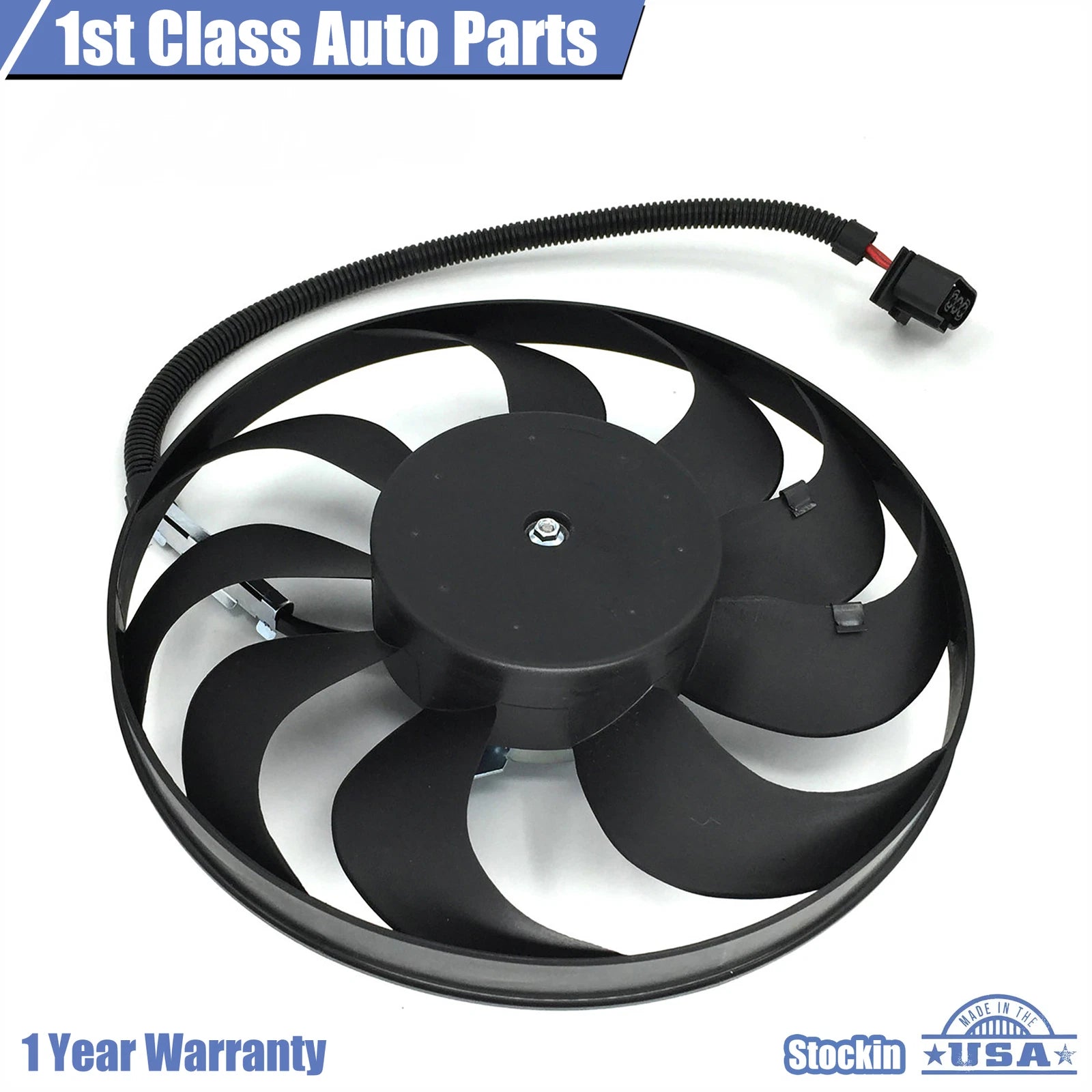 Radiator Cooling Fan for VW Golf Jetta Audi TT (2002–2006) 621-901