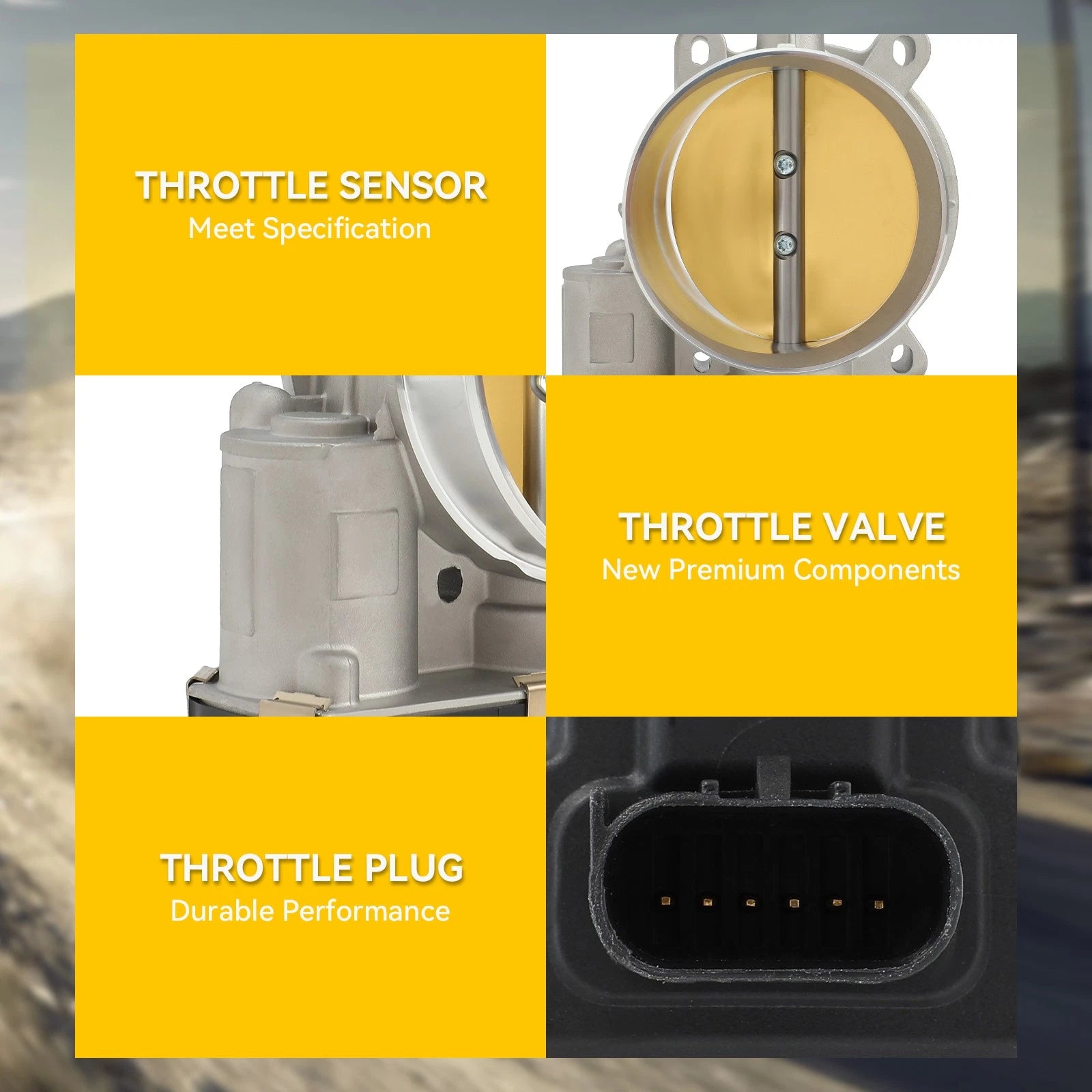 Throttle Body for Chevrolet Corvette 6.2L V8 (2019)