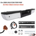 Rear Step Bumper with Sensor Hole for Ford F-250 F-350 F-450 (2008–2016)