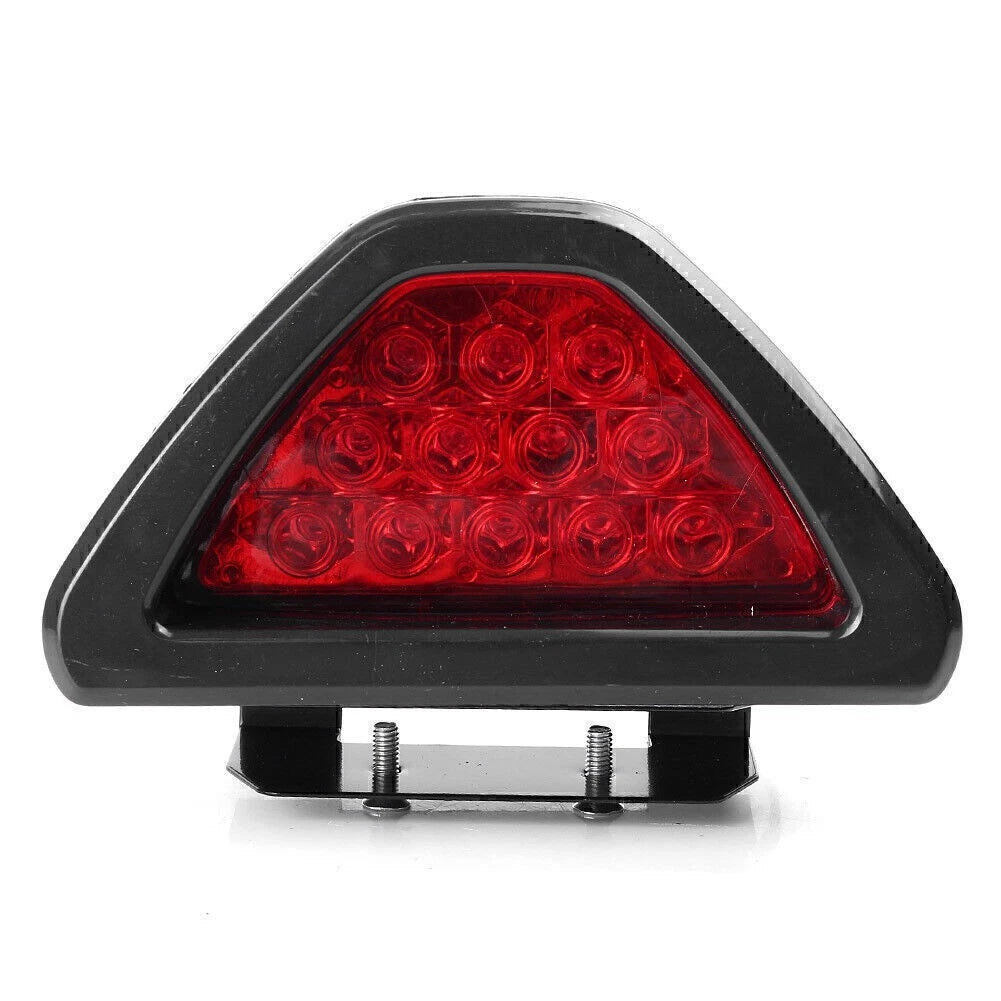 12-LED Racing Tail Stop Brake Lamp for Universal Vehicles (2010–2023)