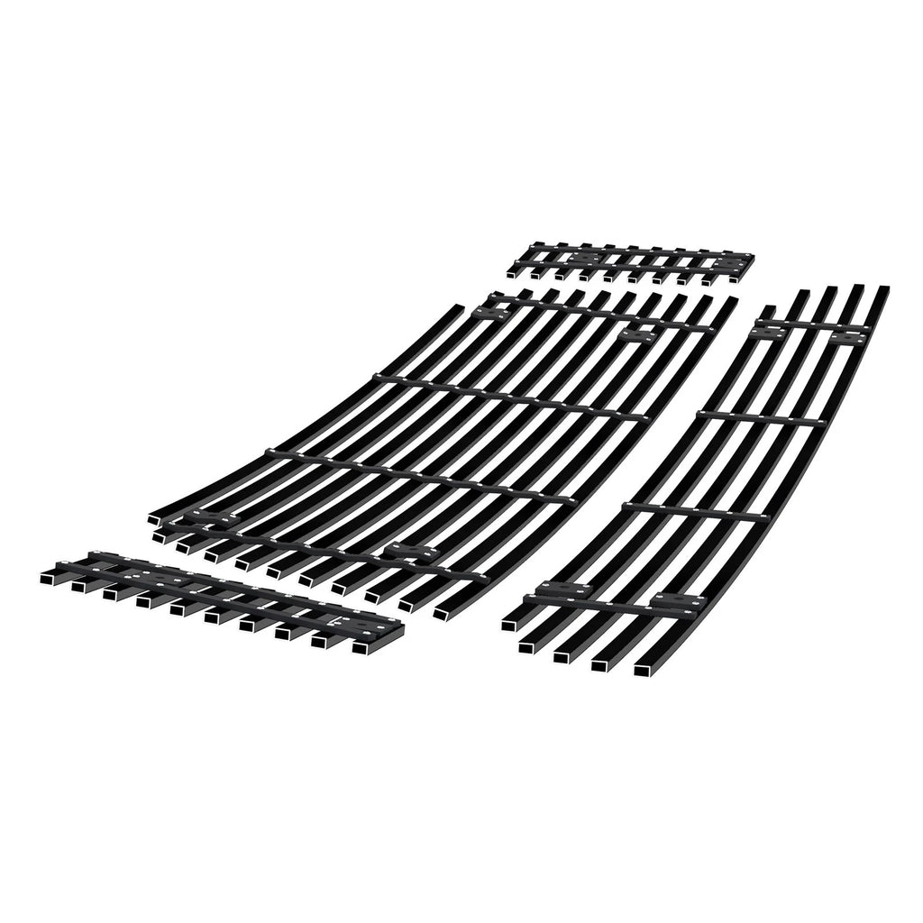 Stainless Black Billet Grille Combo for Ford Explorer Sport Trac (2007-2010)