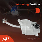 Windshield Washer Reservoir with Pump and Cap for Toyota RAV4 (2006–2008)
