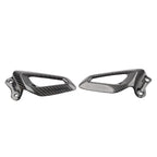 Carbon Fiber Rearset Footrest Plate Heel Guard for BMW S1000RR (2019–2024), M1000RR (2021+)