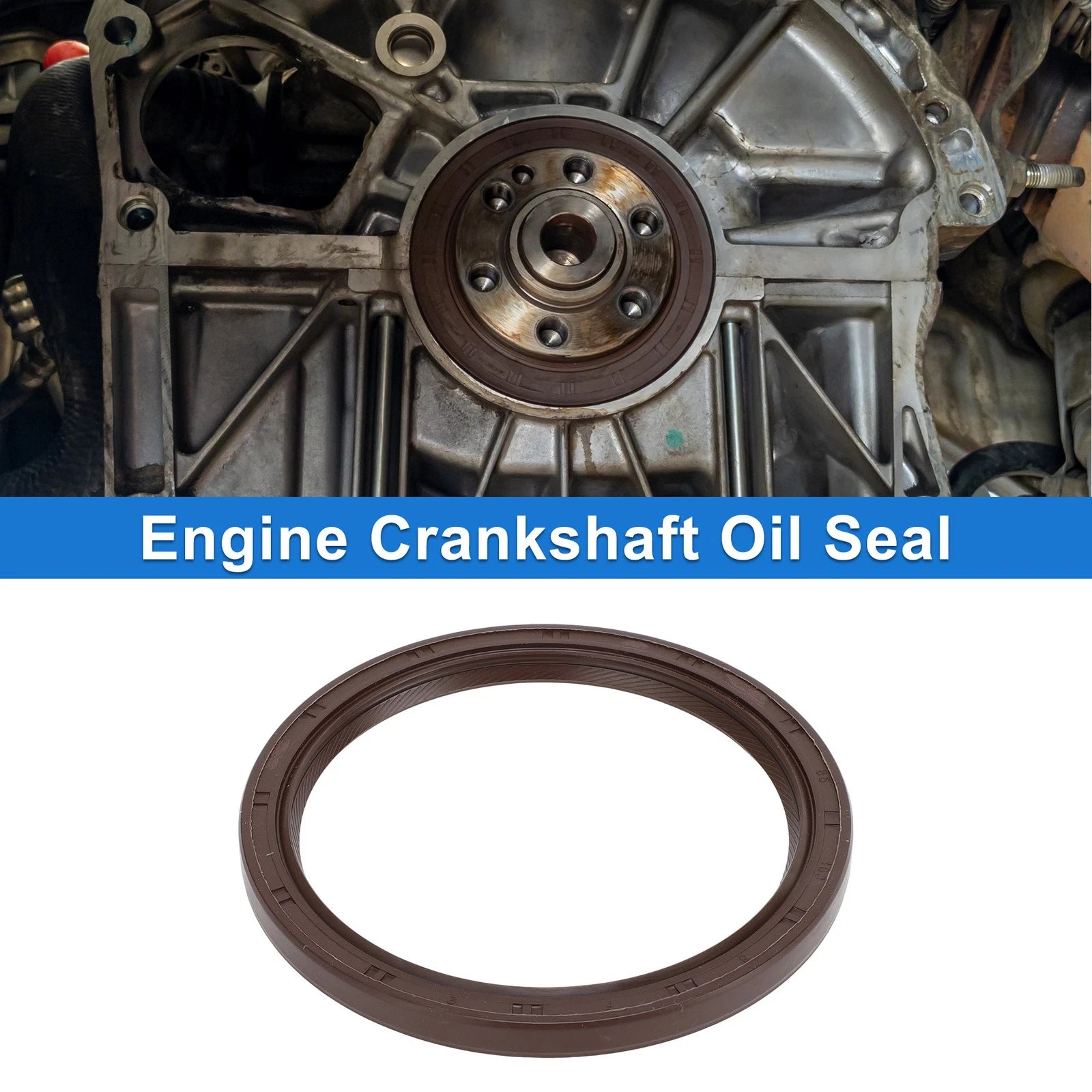 1 Pc Rear Crankshaft Oil Seal for Hyundai Santa Fe (2010–2020) No. 214432G000