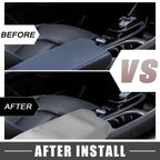 Center Console Armrest Cover Trim for Hyundai Sonata (2015–2019) Gray