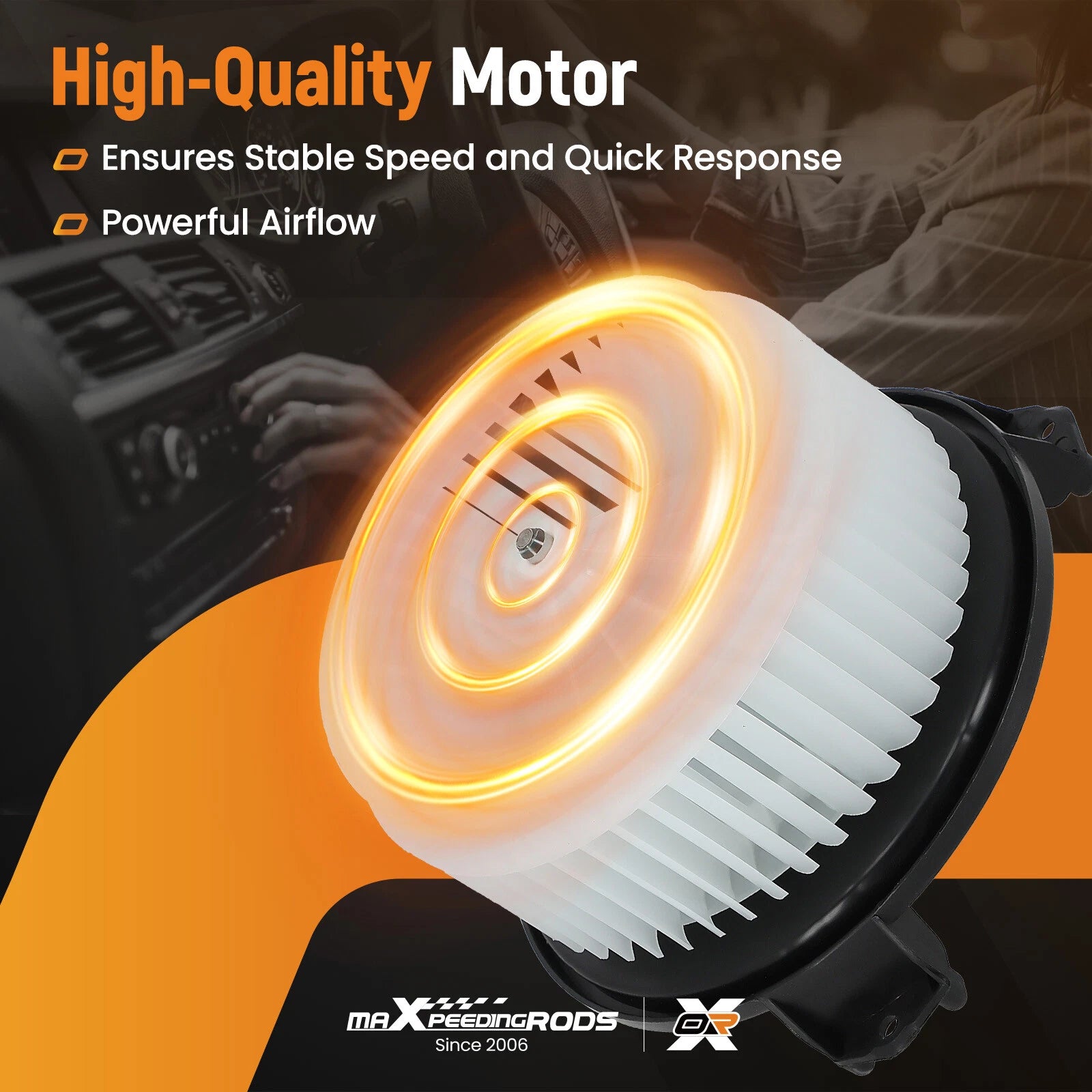 A/C Heater Blower Motor for Pontiac Vibe, Scion tC, xB, Toyota Corolla (2003–2015)