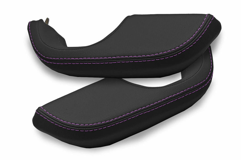Rear Handle Door Armrest Panel Cover for BMW E28 (1982–1988) Purple Stitch